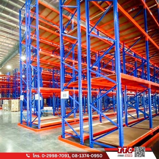 VNA Racking System (Very Narrow Aisle Racking System) - รับผลิตติดตั้งชั้นวางอุตสาหกรรม - ทีทีซี โลจิสติกส์ (ประเทศไทย) VNA Racking System (Very Narrow Aisle Racking System) - รับผลิตติดตั้งชั้นวางอุตสาหกรรม - ทีทีซี โลจิสติกส์ (ประเทศไทย)