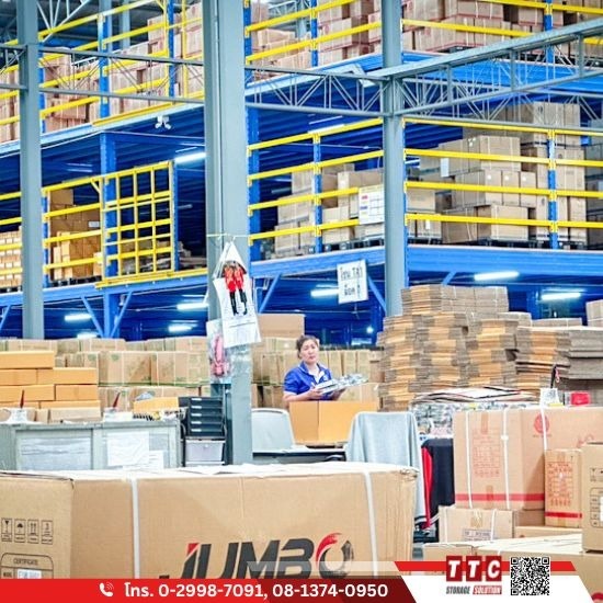 Mezzanine Floor System - รับผลิตติดตั้งชั้นวางอุตสาหกรรม - ทีทีซี โลจิสติกส์ (ประเทศไทย) Mezzanine Floor System - รับผลิตติดตั้งชั้นวางอุตสาหกรรม - ทีทีซี โลจิสติกส์ (ประเทศไทย)